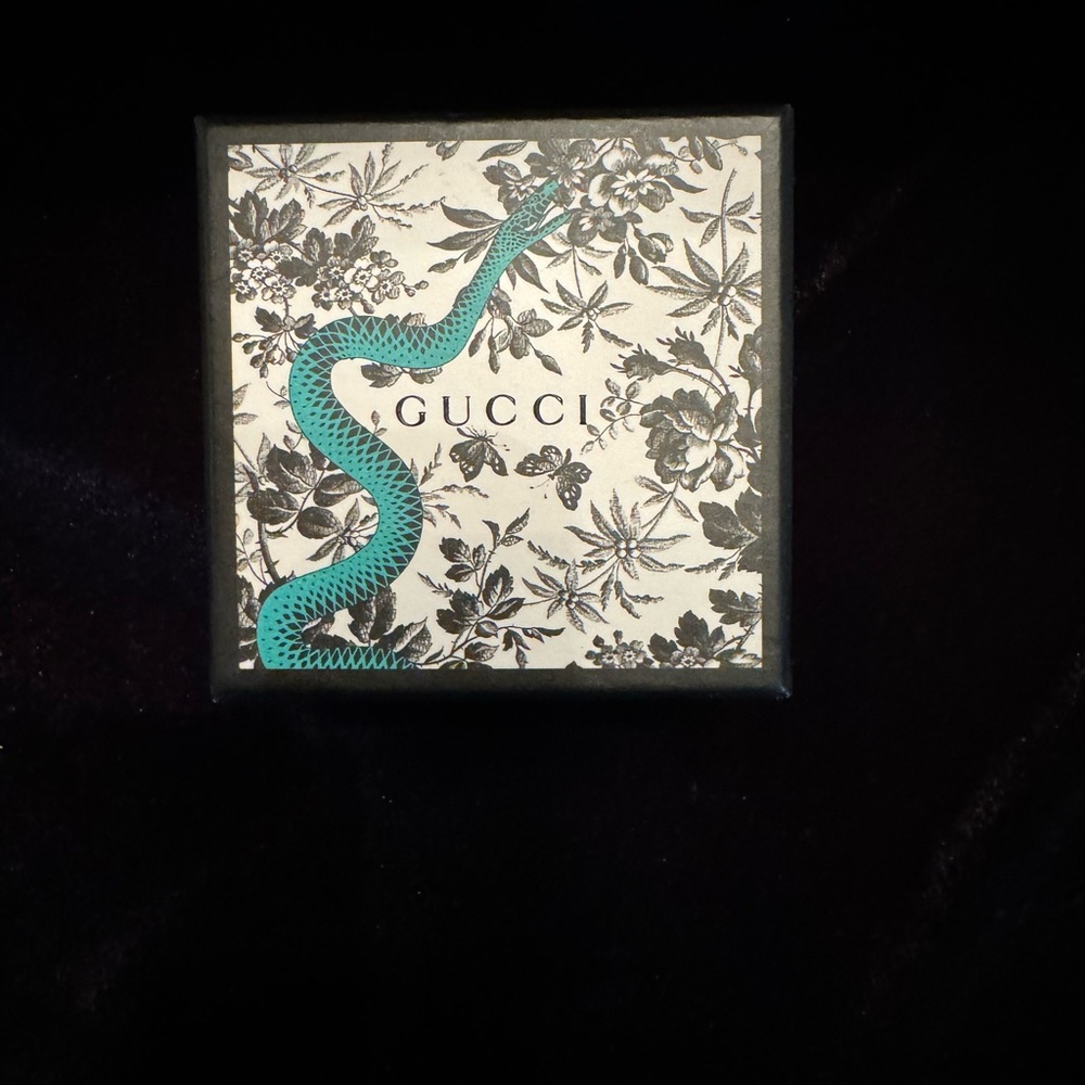 Authentic Gucci sterling silver trademark logo button stud earrings - Picture 12 of 13